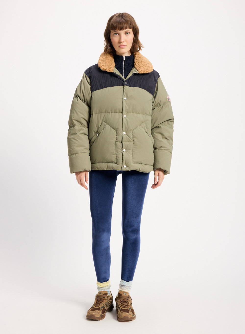 pyrenex-fiery-doudoune-hiver-aviateur-khaki-unisexe image 4