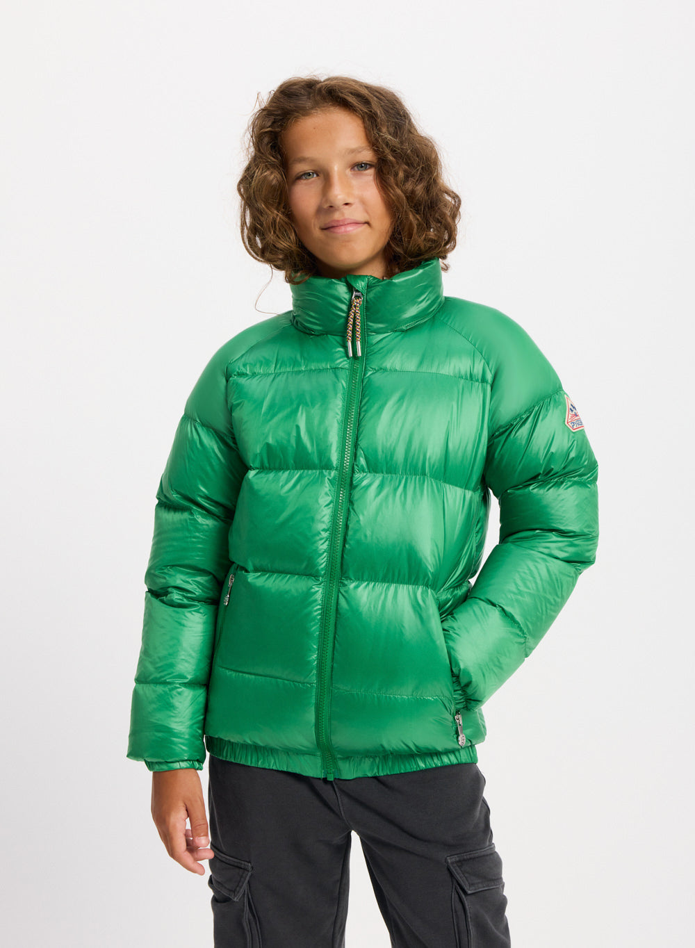 pyrenex-vintage-mythic-doudoune-enfant-verte image 2