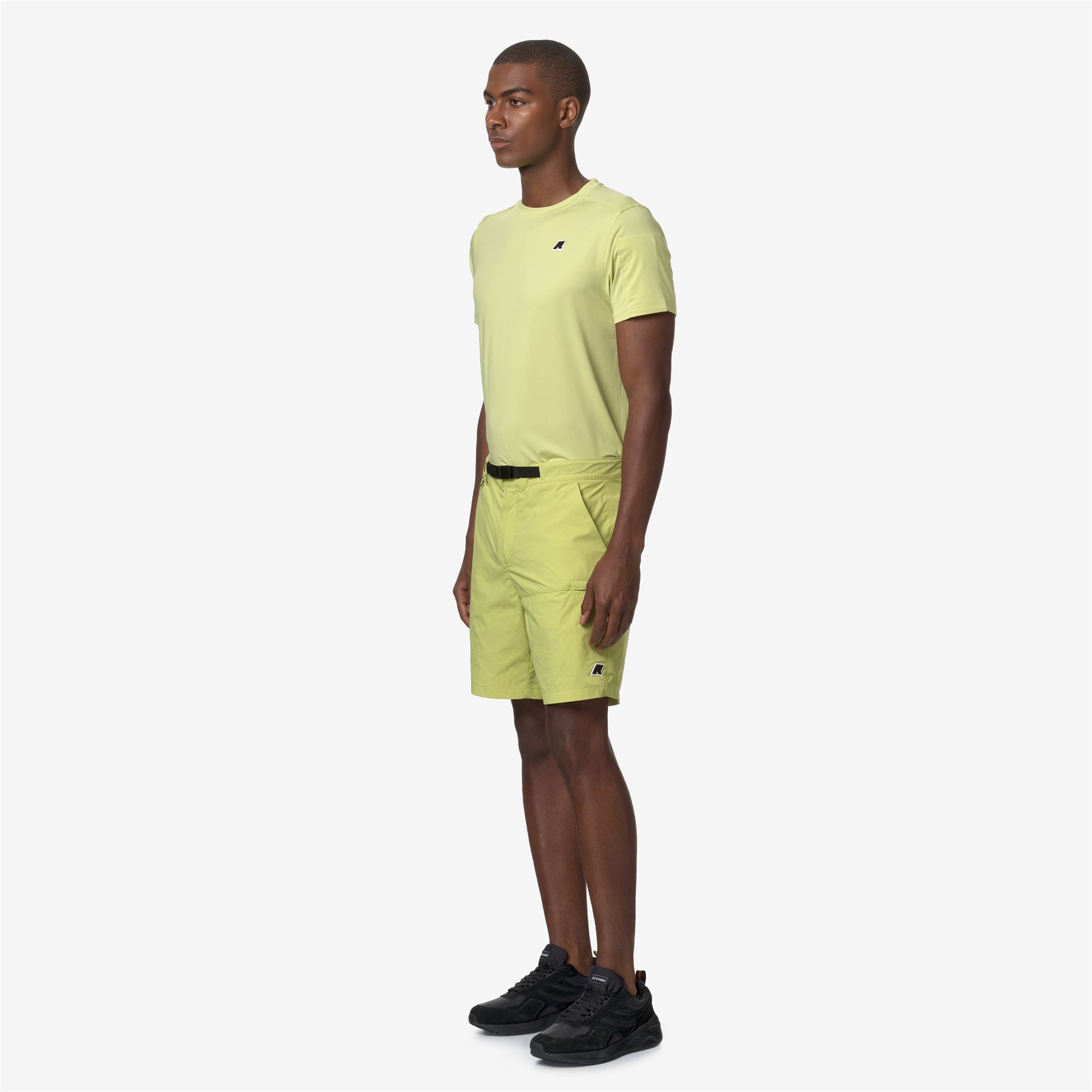 k-way-taprinne-short-cargo-homme-green-celery image 2
