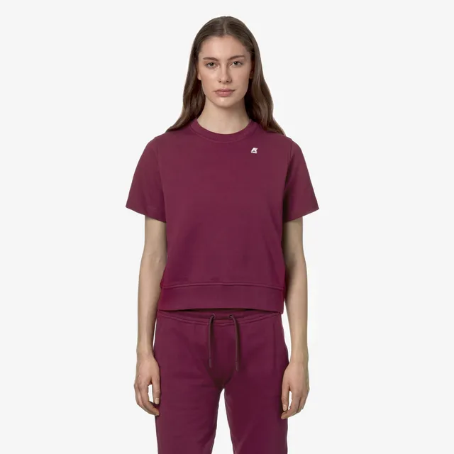 k-way-emelette-t-shirt-femme-red-dk image 1