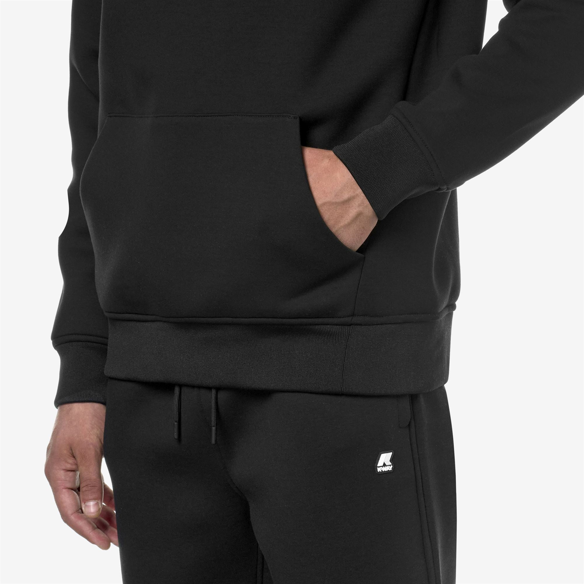 k-way-bernie-spacer-polaire-pull-over-homme-black-pure image 4