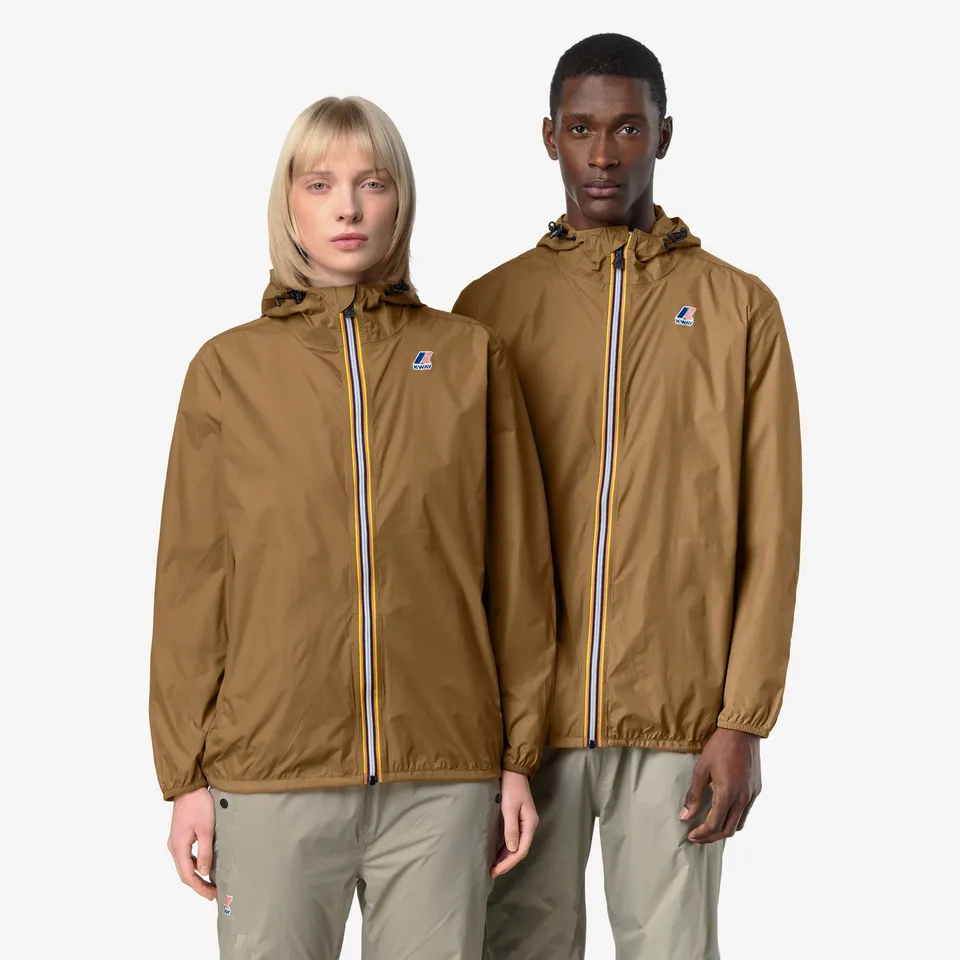 k-way-le-vrai-4-0-claude-veste-courte-unisexe-brown-bistre image 1