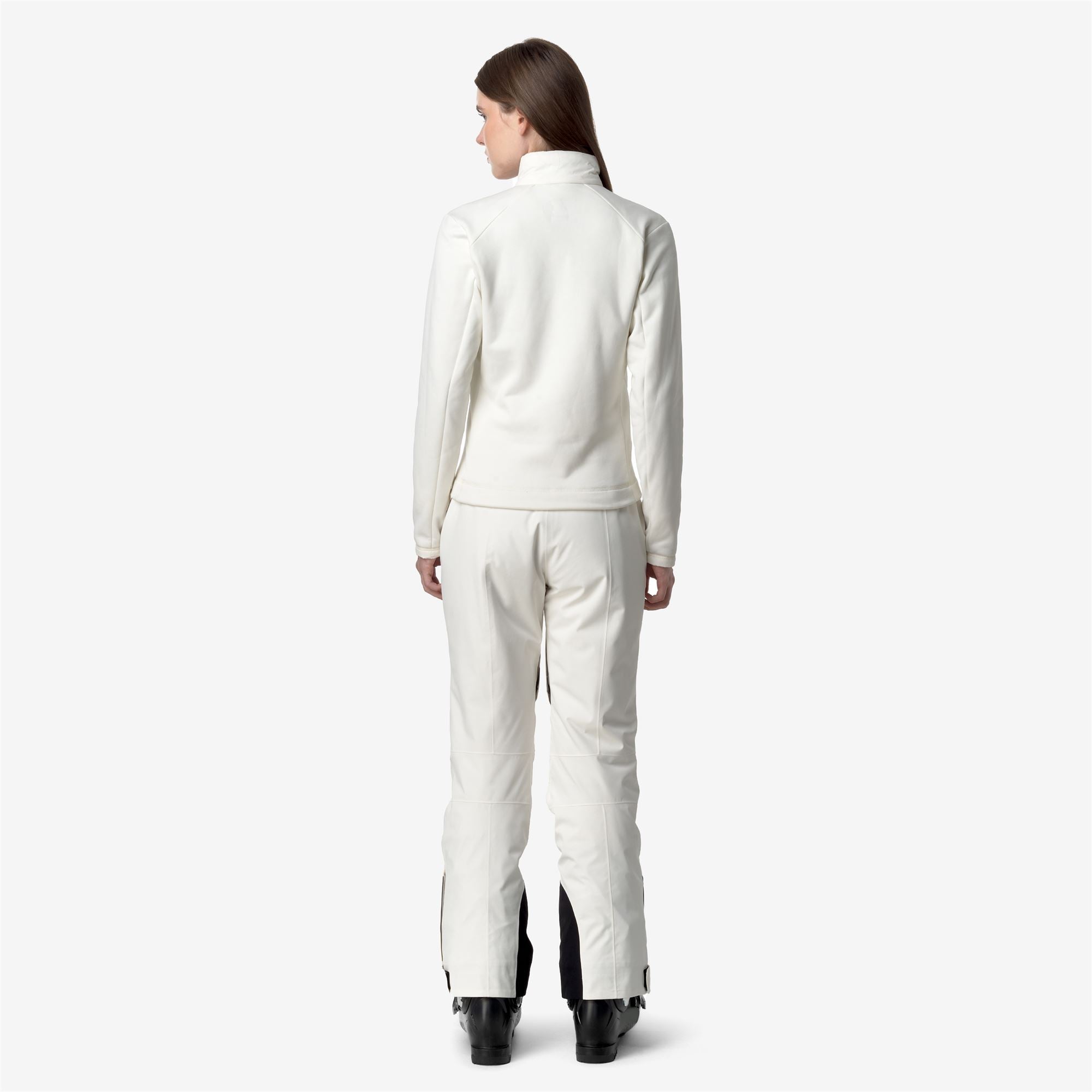 k-way-bonneval-microtwill-2l-pantalon-de-sport-femme-white-gardenia image 3