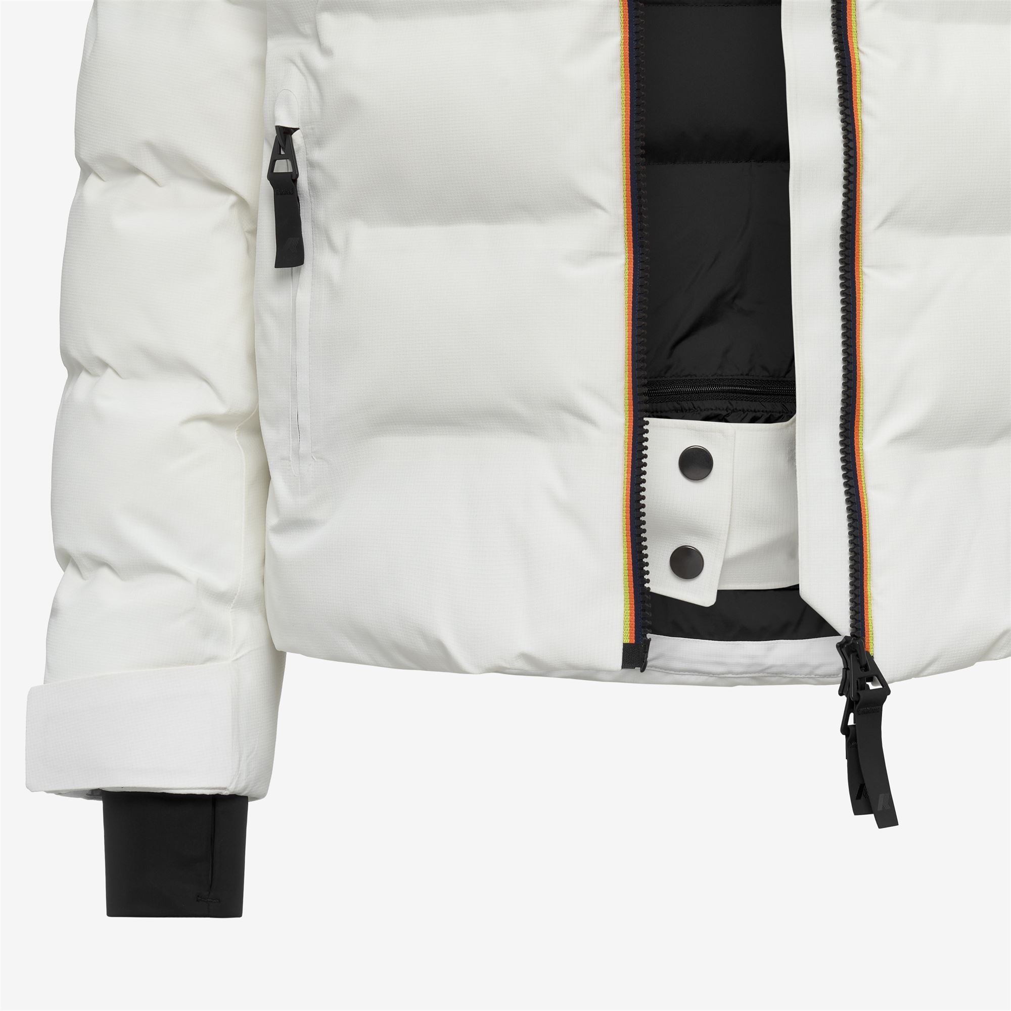 k-way-latueda-h-quilted-veste-ski-femme-white-gardenia image 7