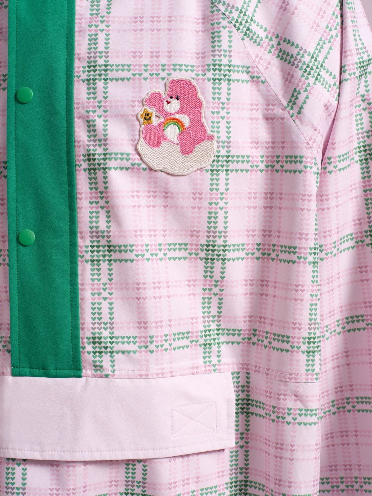 flotte-gabriel-poncho-imperm-able-bisounours-care-bears-tartan image 4