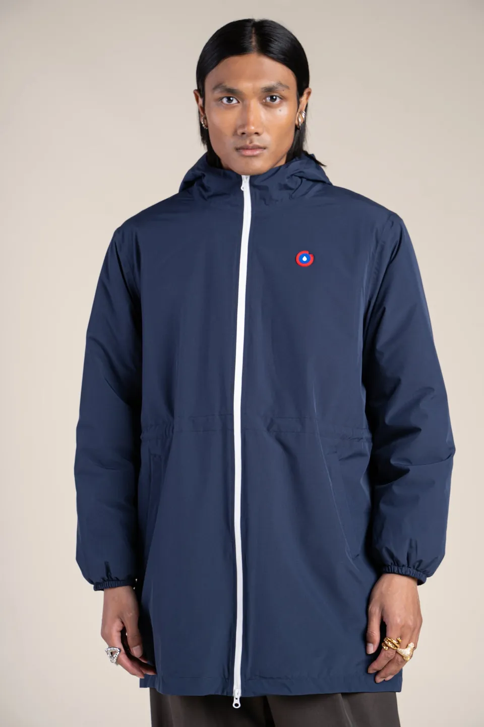flotte-pompidou-parka-longue-imperm-able-doubl-e-polaire image 1