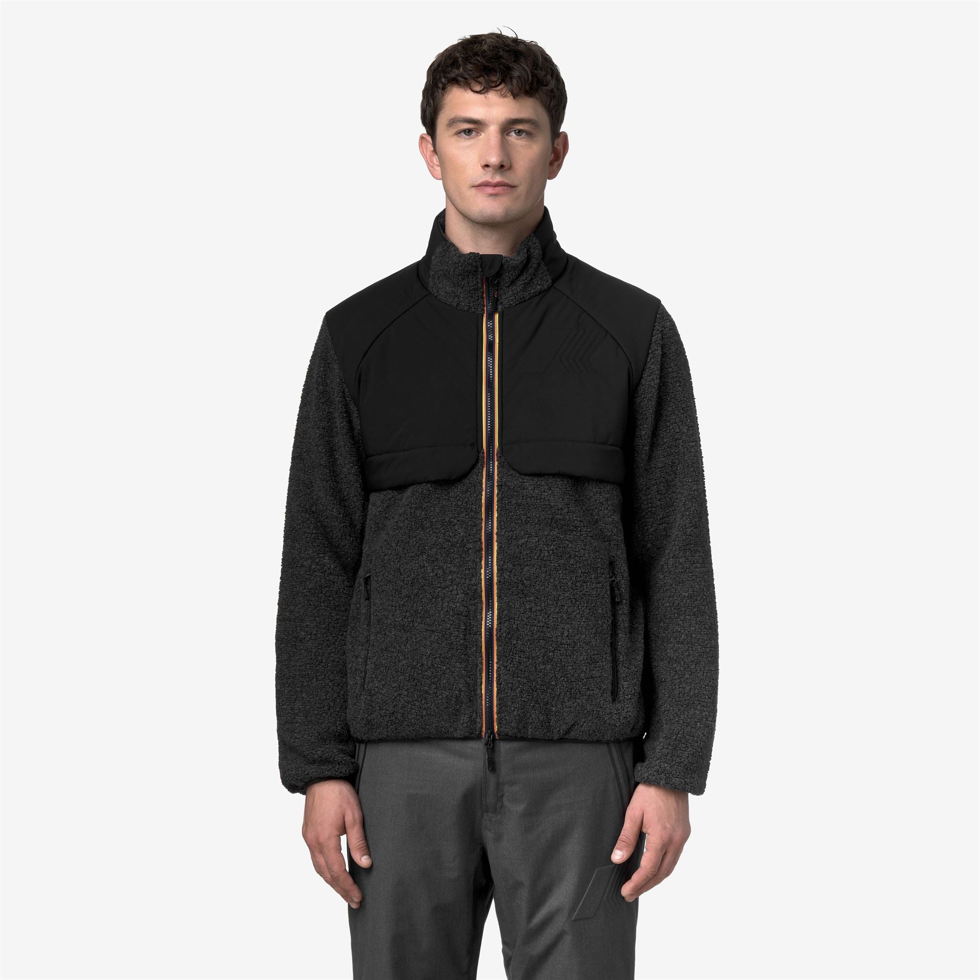 k-way-bornes-w-polar-veste-polaire-homme-black-pure image 1