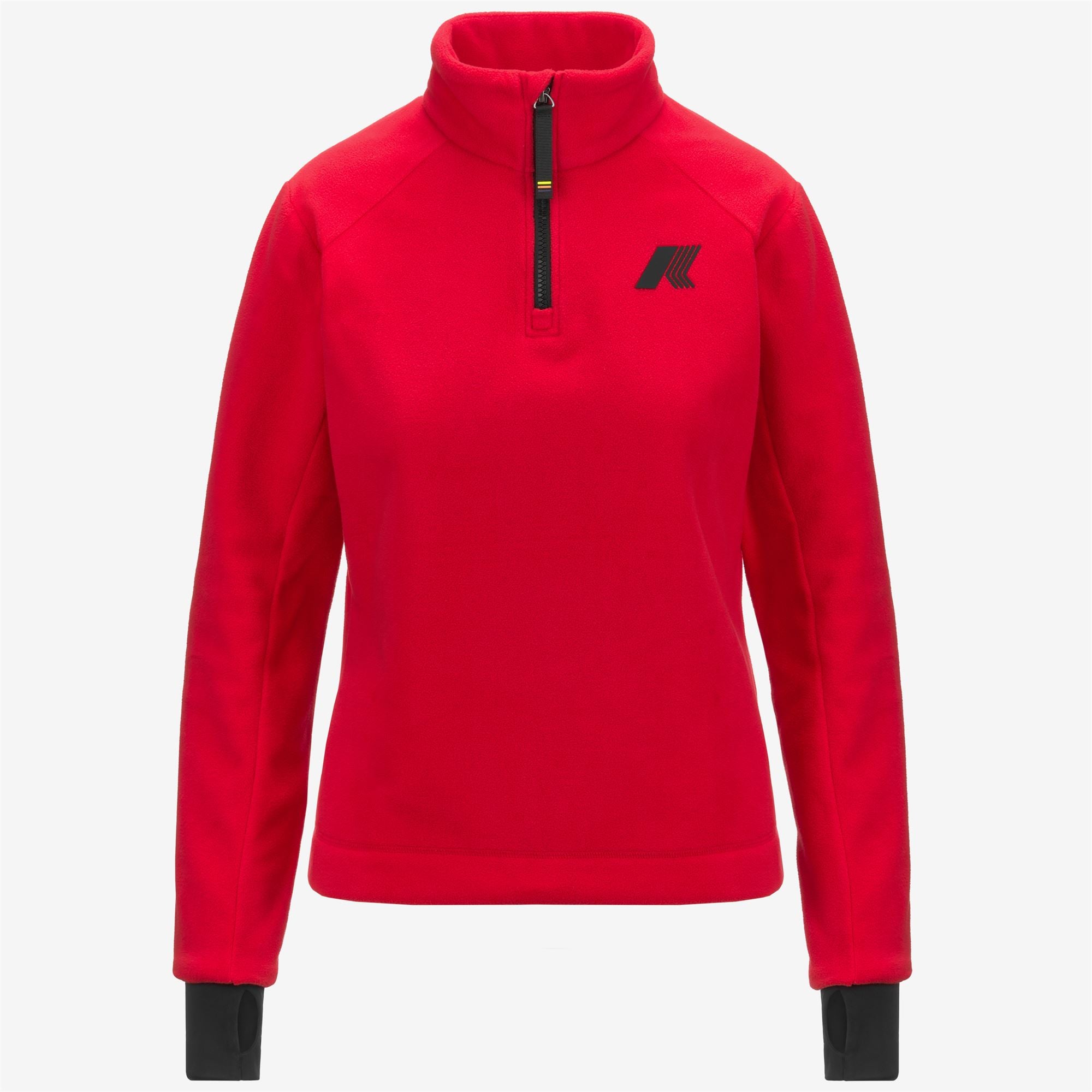 k-way-ceillac-polar-polaire-pull-over-femme-red image 5