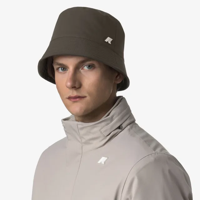 k-way-pascalle-twill-marmotta-bob-unisexe-black-olive-blue-airforce image 1