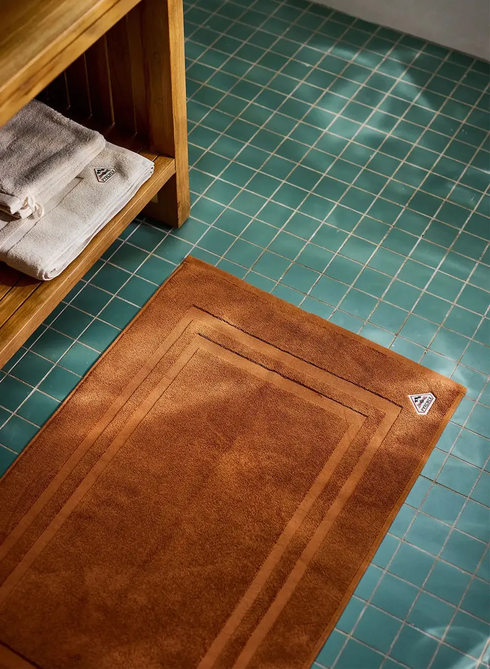 pyrenex-hana-terracotta-tapis-de-bain-coton-1000-g-m image 1