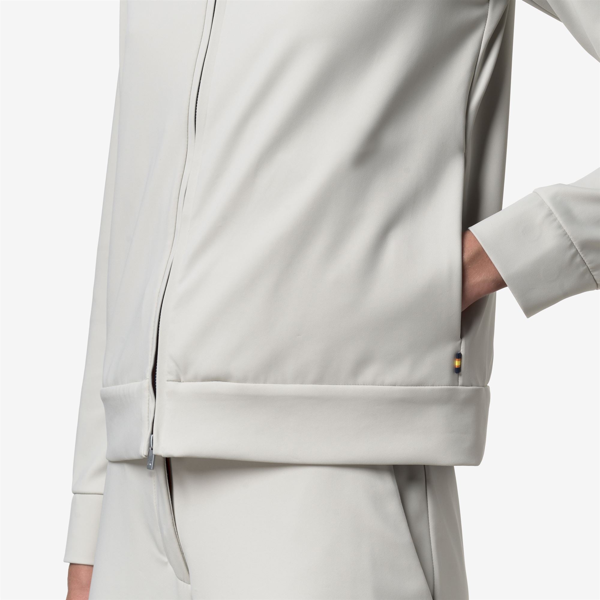 k-way-isy-sl-spacer-veste-polaire-femme-beige-lt image 4