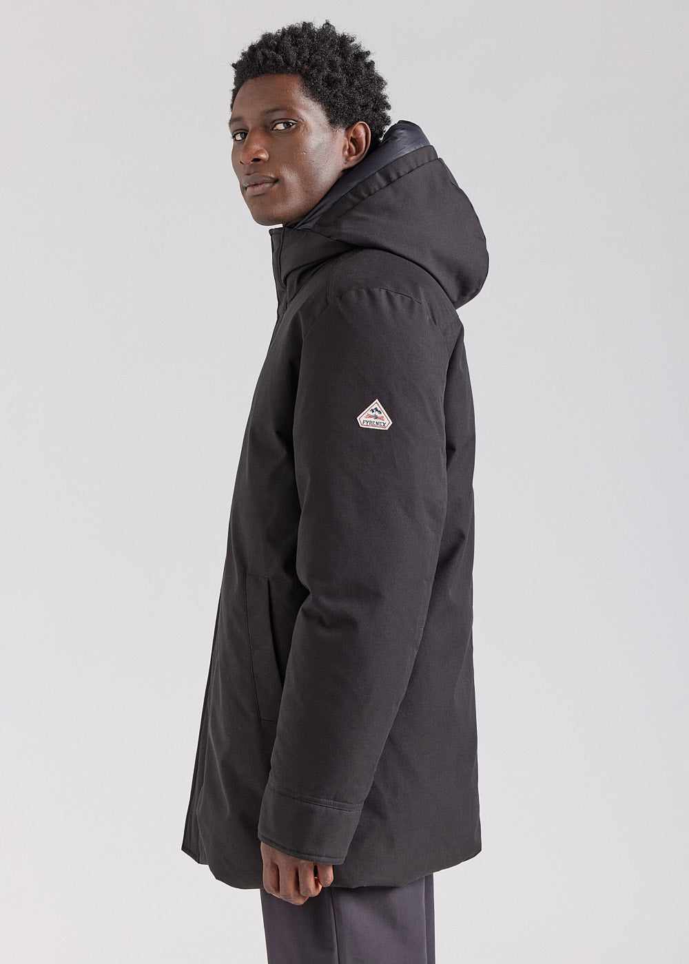 pyrenex-balme-manteau-parka-homme-noire image 3
