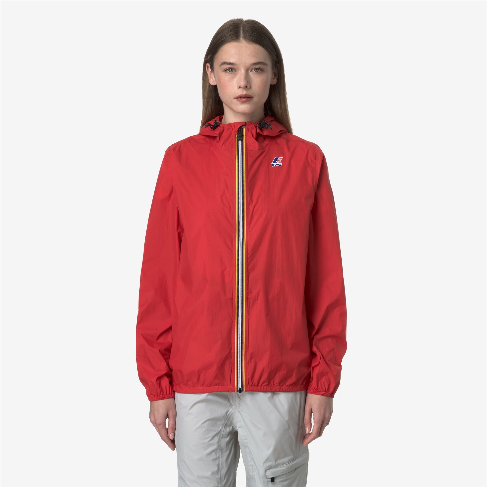 k-way-le-vrai-4-0-claude-veste-mi-longue-unisexe-red image 2