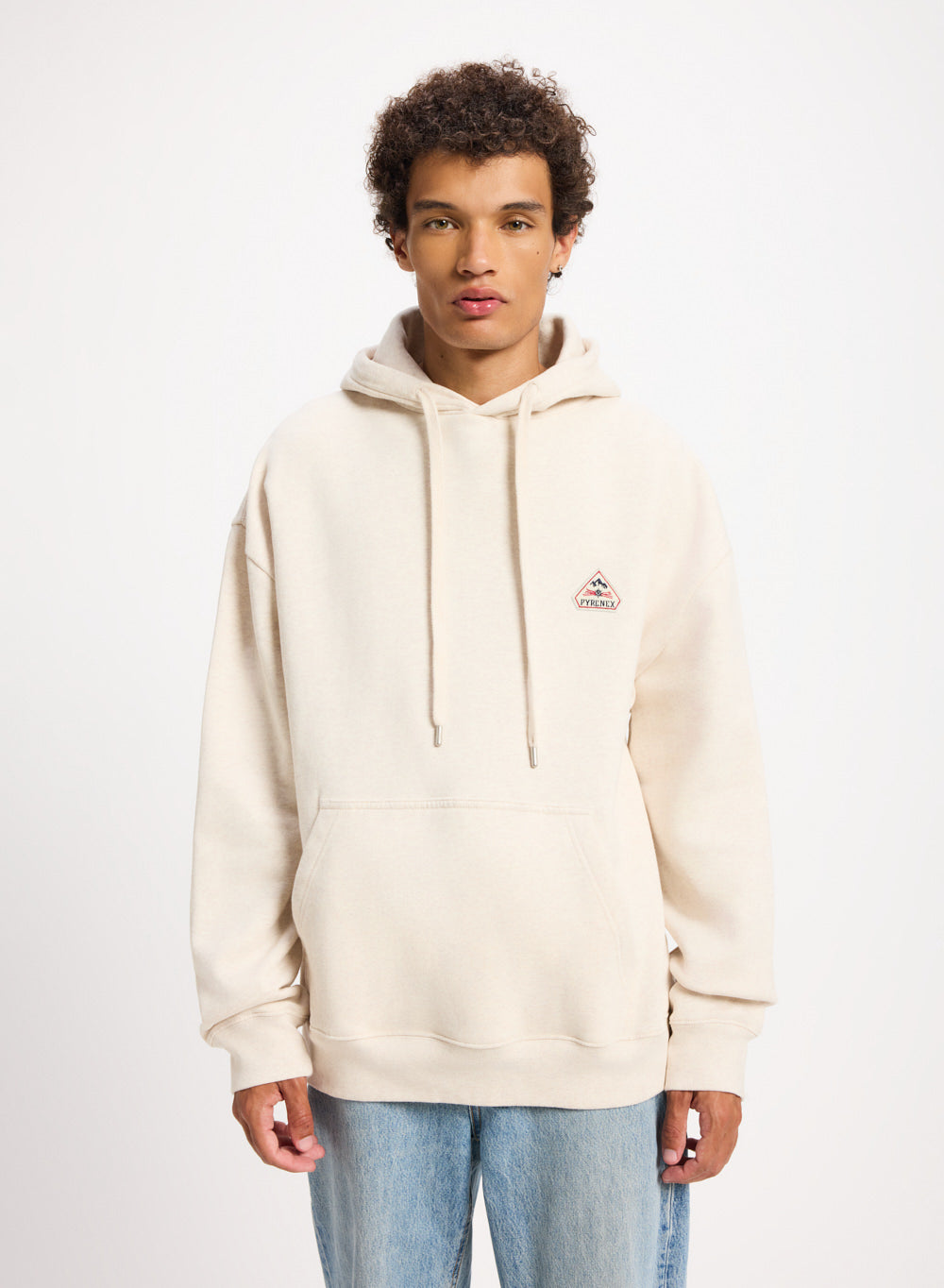 pyrenex-larcis-sweat-capuche-unisexe-coton-bio-cr-me image 2