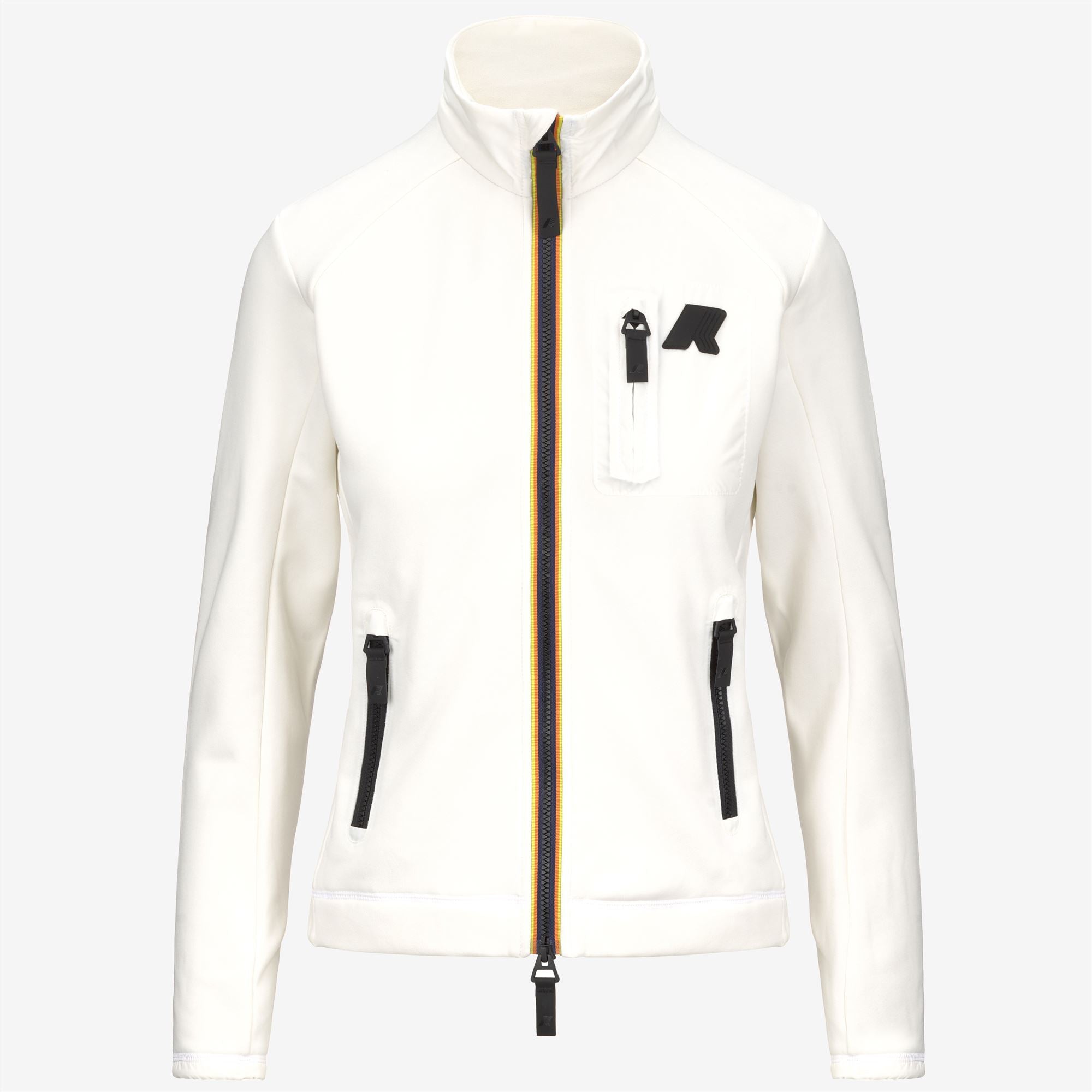 k-way-marnaz-veste-polaire-femme-white-gardenia image 5