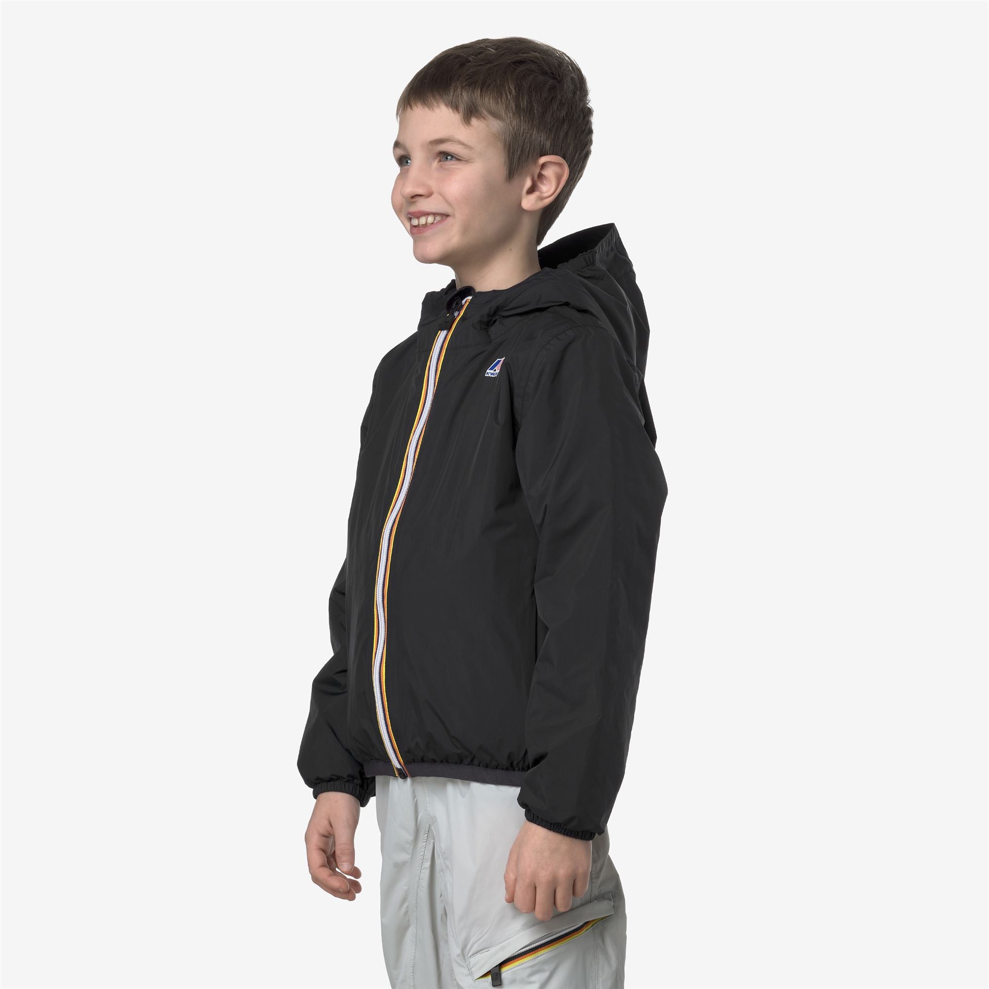 k-way-le-vrai-4-0-claude-warm-veste-mi-longue-enfant-unisexe-black-pure image 2