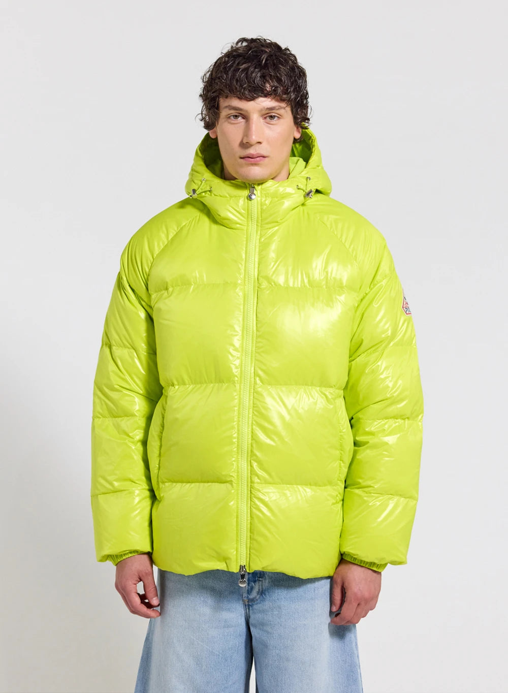 doudoune-unisexe-capuche-pyrenex-sten-jaune image 2