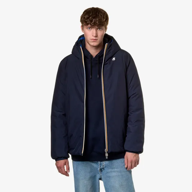 k-way-jack-st-thermo-double-veste-courte-homme-blue-d-blue-r image 1
