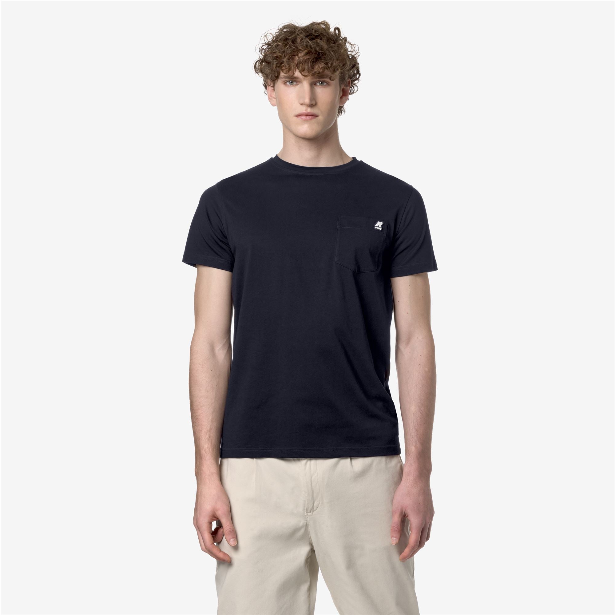 k-way-sigur-t-shirt-homme-blue-depth image 1