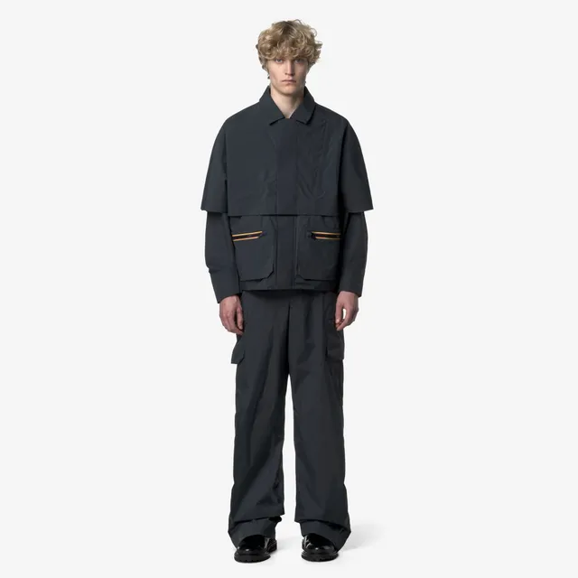 k-way-claf-4-0-wool-jersey-veste-courte-homme-blue-night image 1