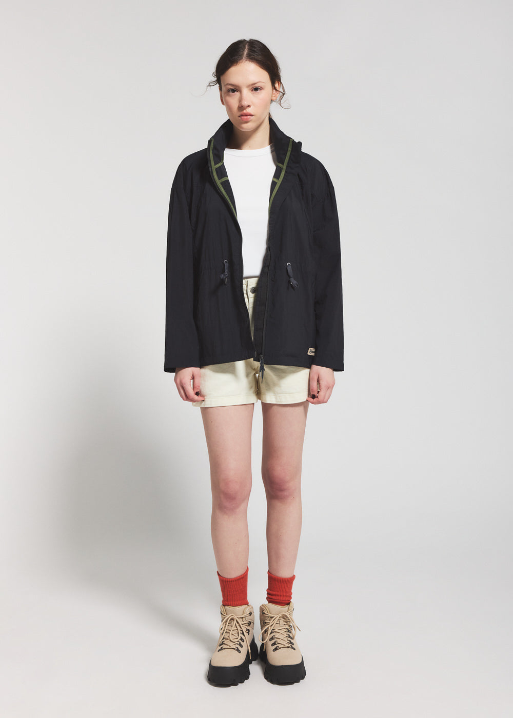 pyrenex-climb-coupe-vent-court-femme-noir image 2