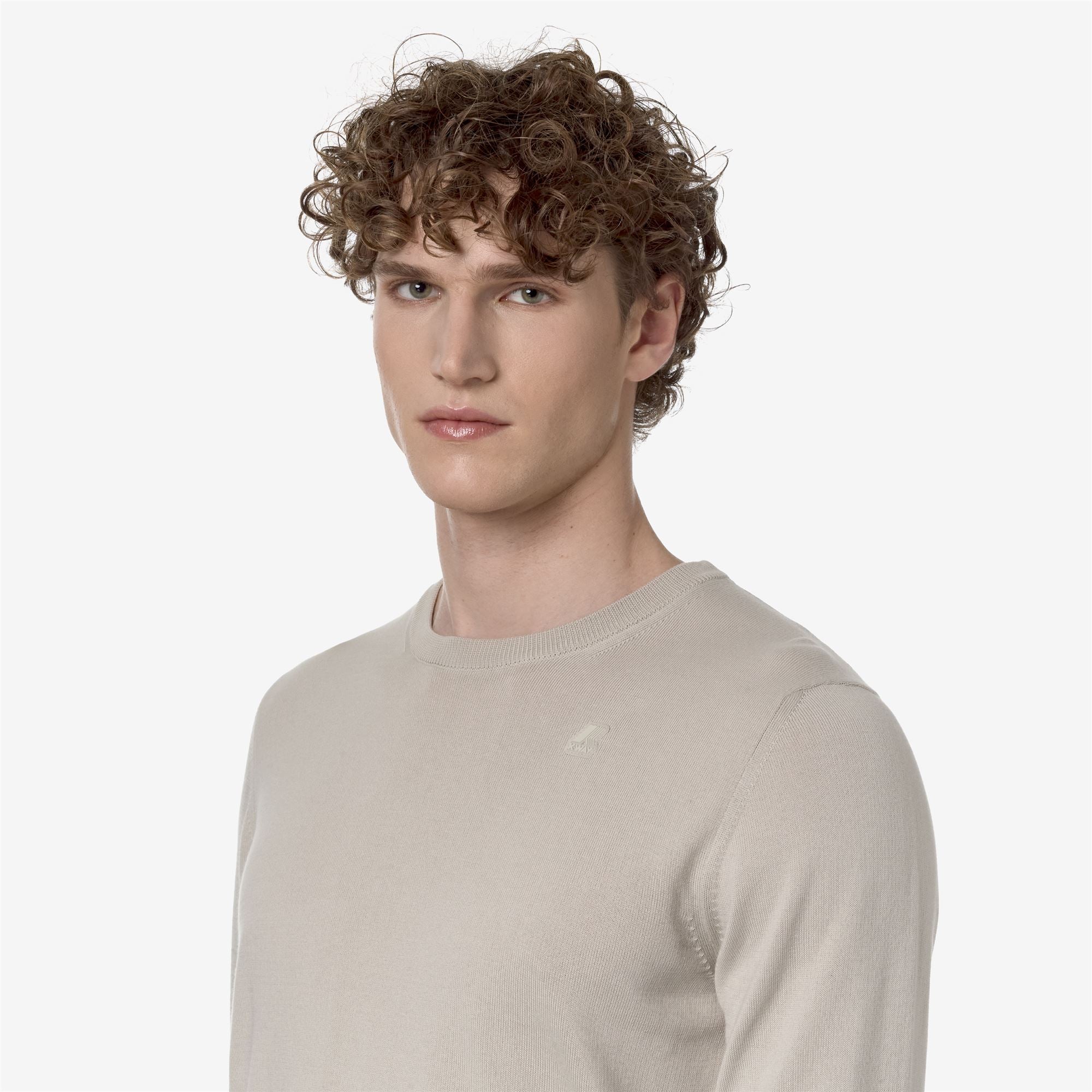 k-way-sebastien-cotton-ps-pull-over-homme-beige-lt-2 image 4