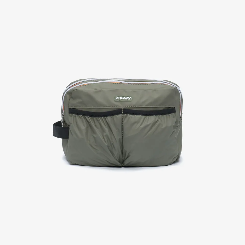 k-way-albas-trousse-de-beaut-unisexe-green-lichen image 1