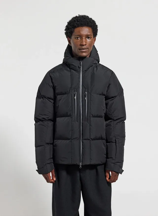 pyrenex-impulse-doudoune-capuche-homme-noire image 1