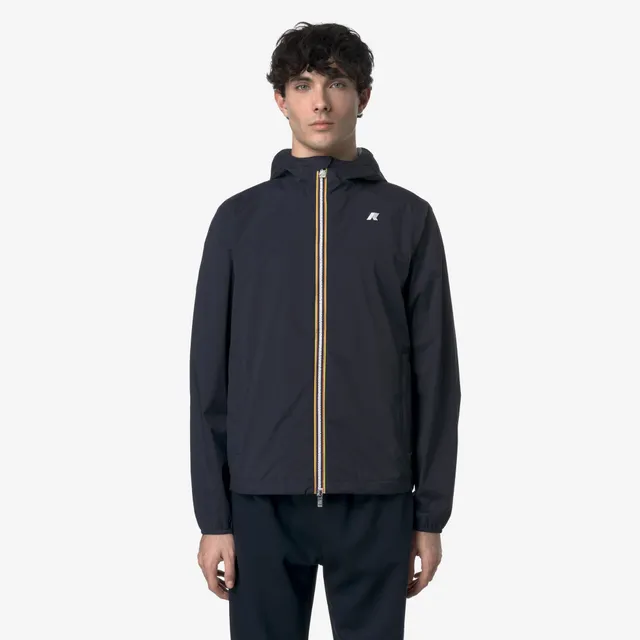 k-way-jack-stretch-nylon-jersey-veste-court-homme-blue-depth image 1