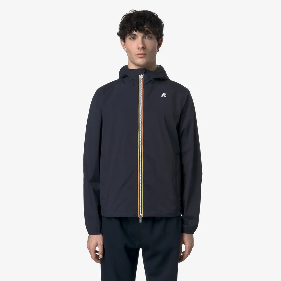 k-way-jack-stretch-nylon-jersey-veste-court-homme-blue-depth image 1