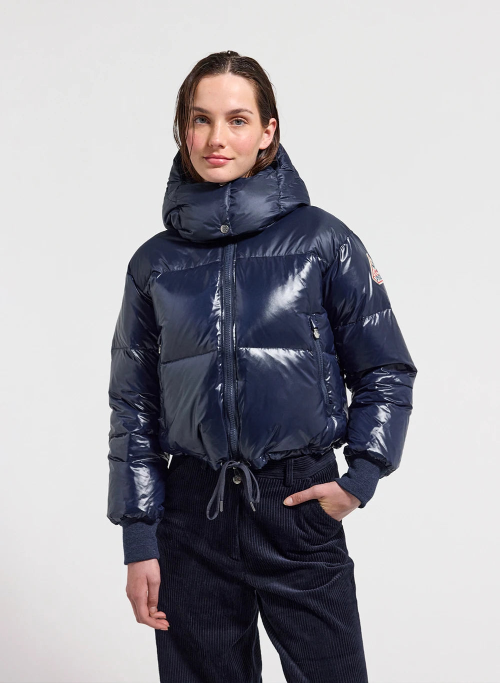pyrenex-altic-doudoune-courte-femme-bleu-marine image 5