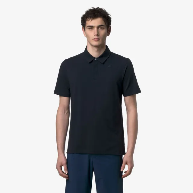 k-way-viggo-lt-stretch-jersey-slim-polo-homme-blue-depth image 1