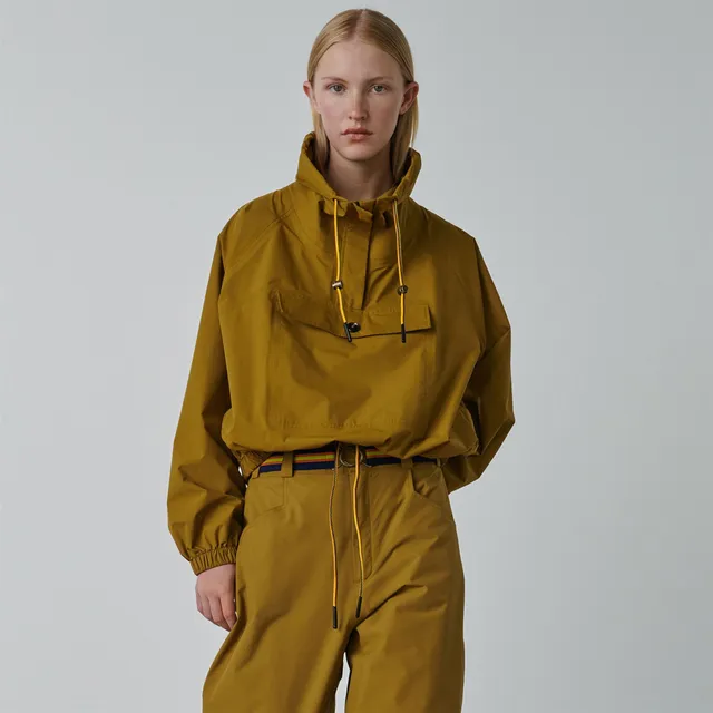k-way-le-vrai-2-1-amiable-soisic-soeur-veste-courte-femme-brown-yellowish image 1
