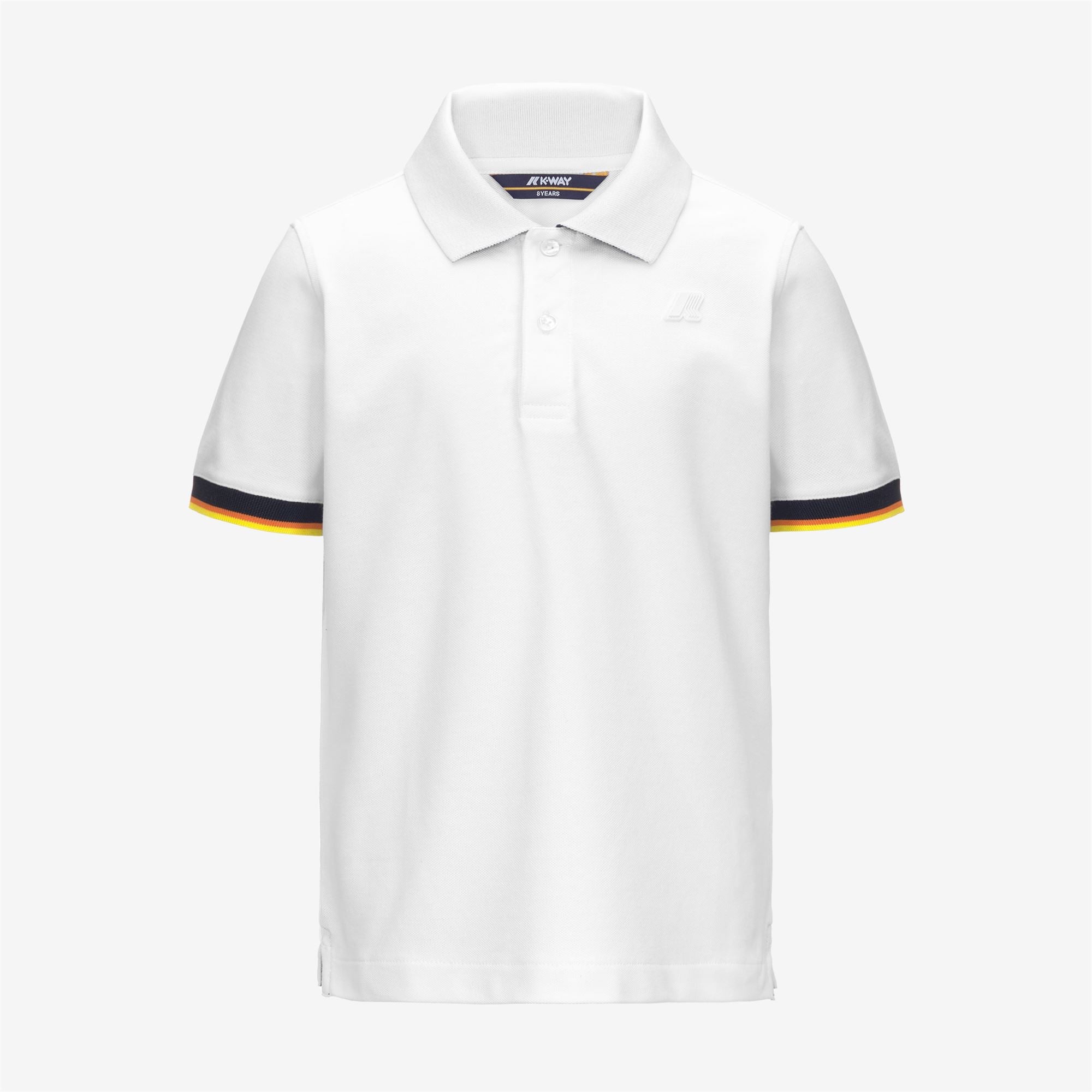 k-way-p-vincent-piqu-polo-gar-on-white image 1