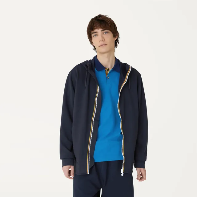 k-way-rainer-light-spacer-veste-polaire-homme-blue-depth image 1