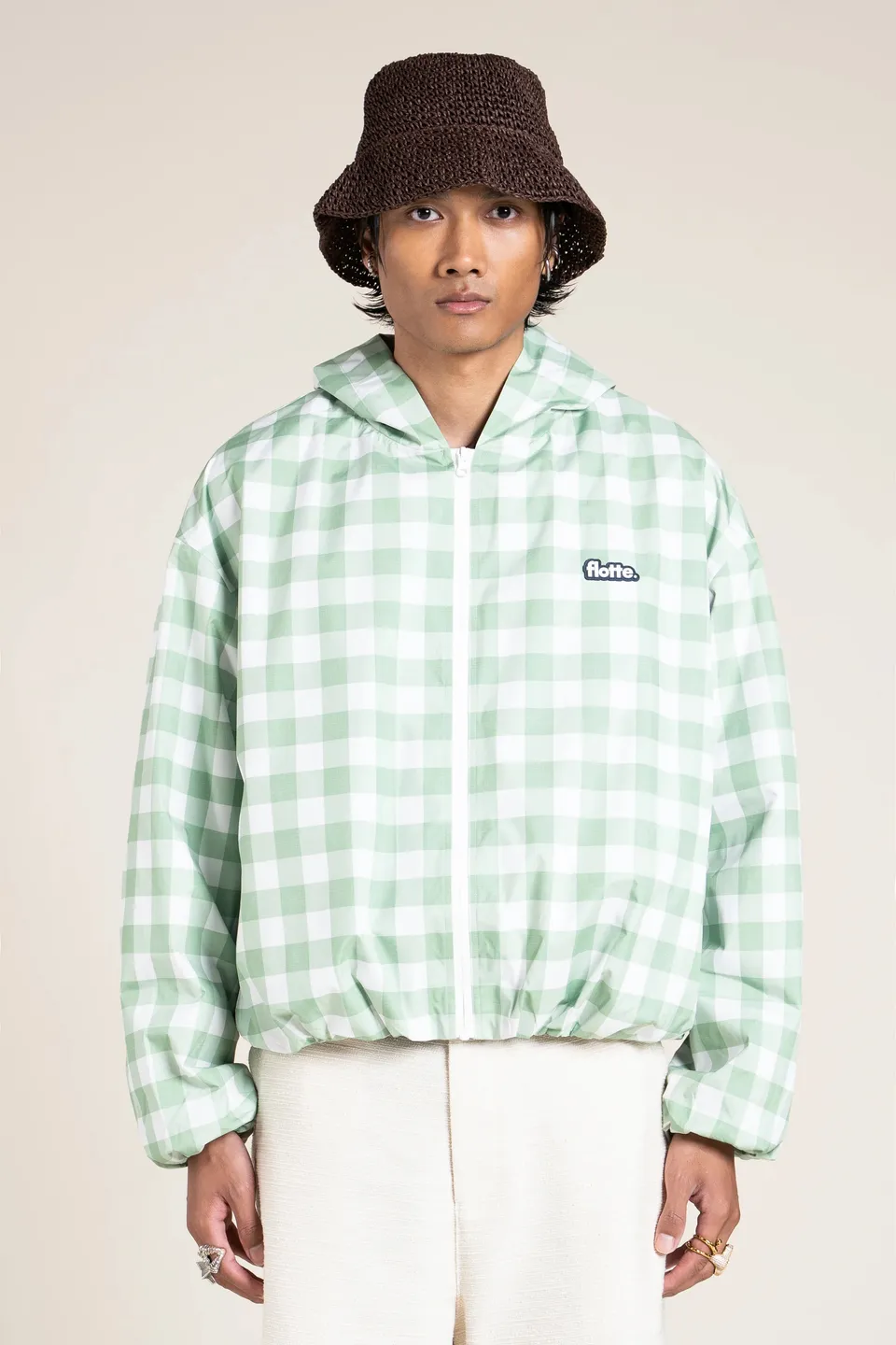 flotte-darius-bomber-imperm-able-oversize-capuche-bleu image 1