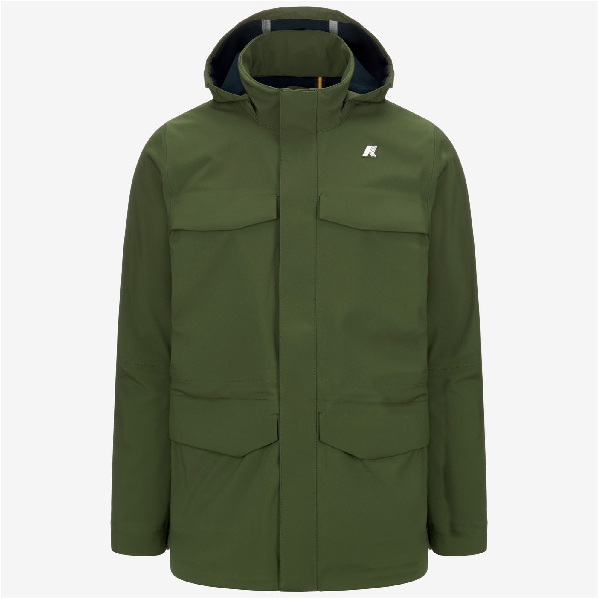 k-way-manphy-bonded-veste-milieu-homme-green-c-blue-d image 5
