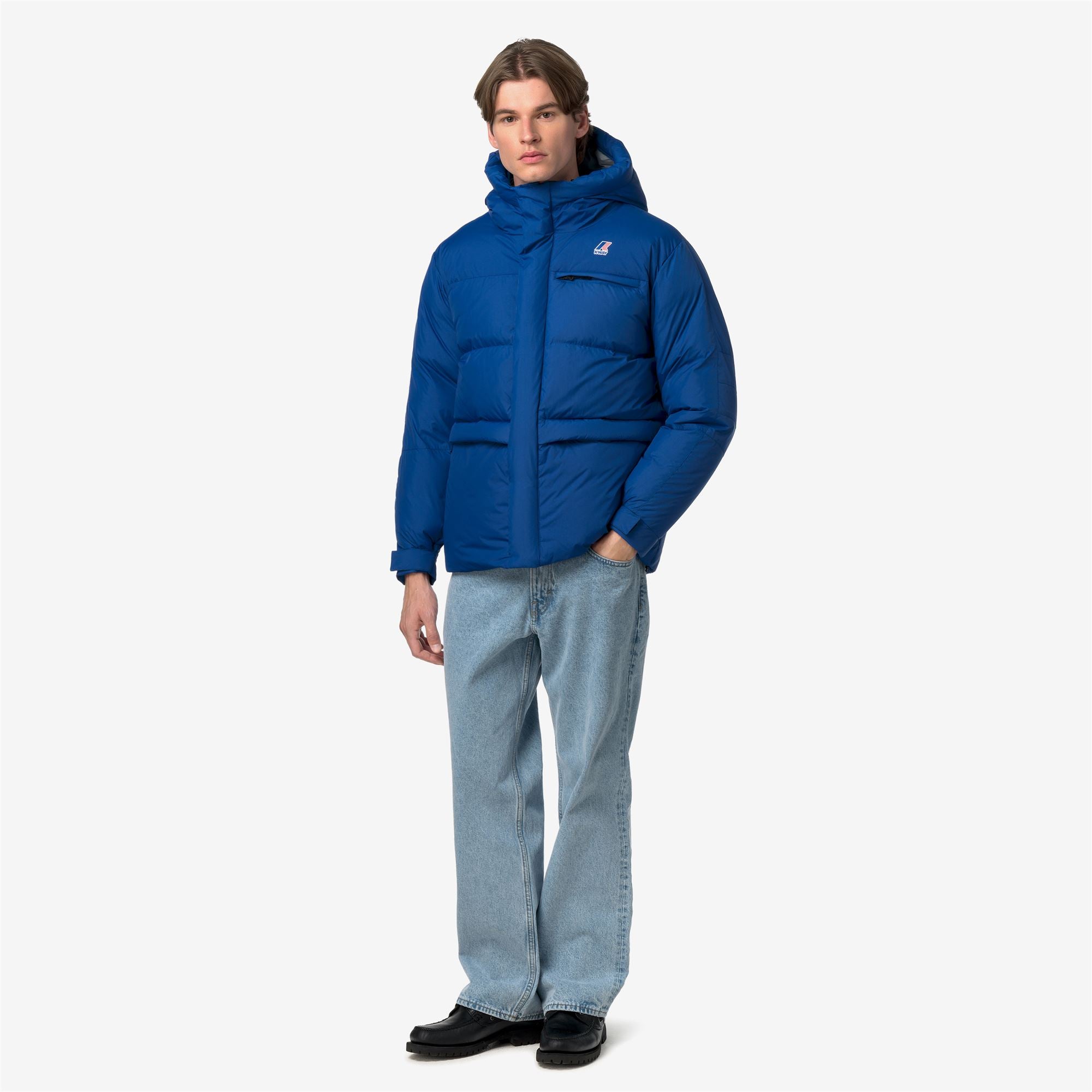 k-way-le-vrai-4-0-aurele-heavy-warm-doudoune-unisexe-blue-royal-marine image 4