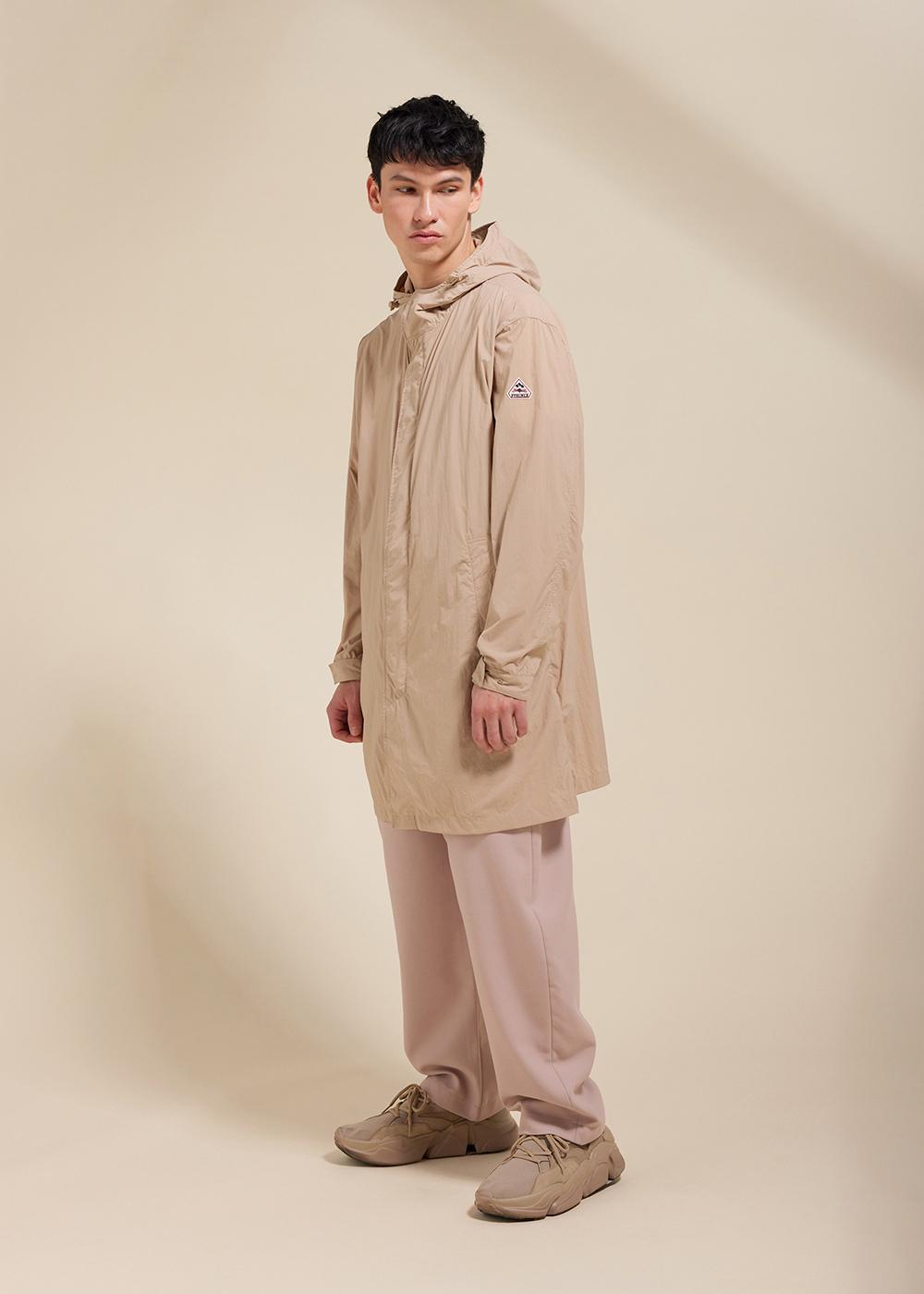 pyrenex-torrent-2-coupe-vent-long-capuche-unisexe-cuban-sand image 3