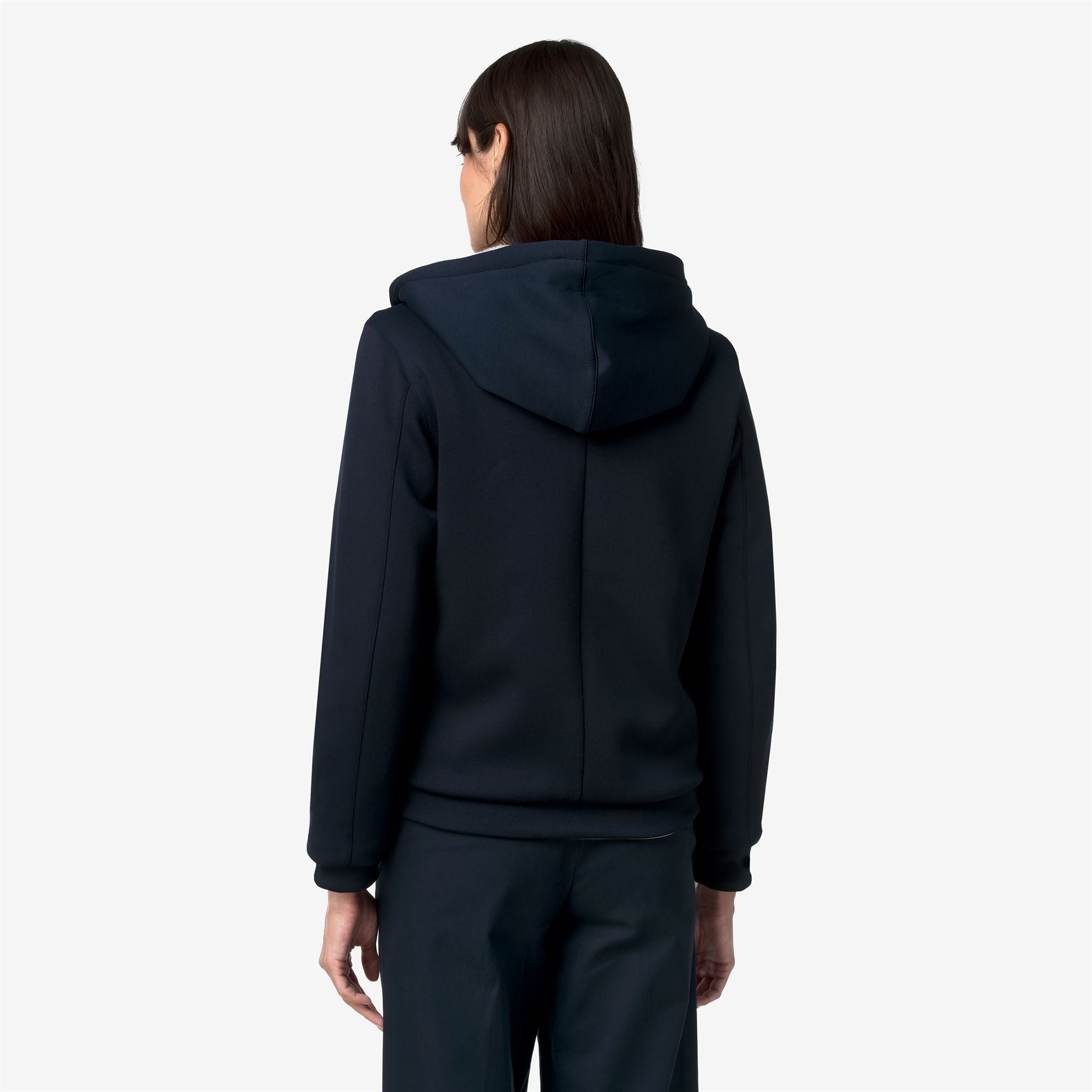 k-way-deva-light-spacer-fur-double-veste-femme-blue-depth image 3