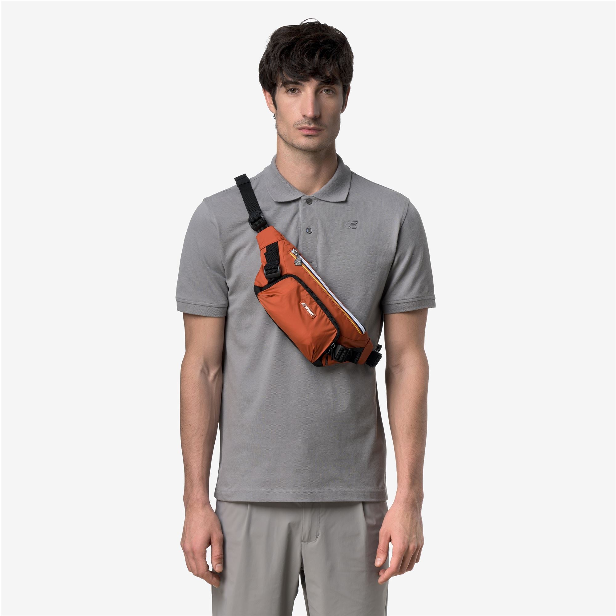 k-way-fericy-s-sac-banane-unisexe-orange-brownish-terracotta image 3