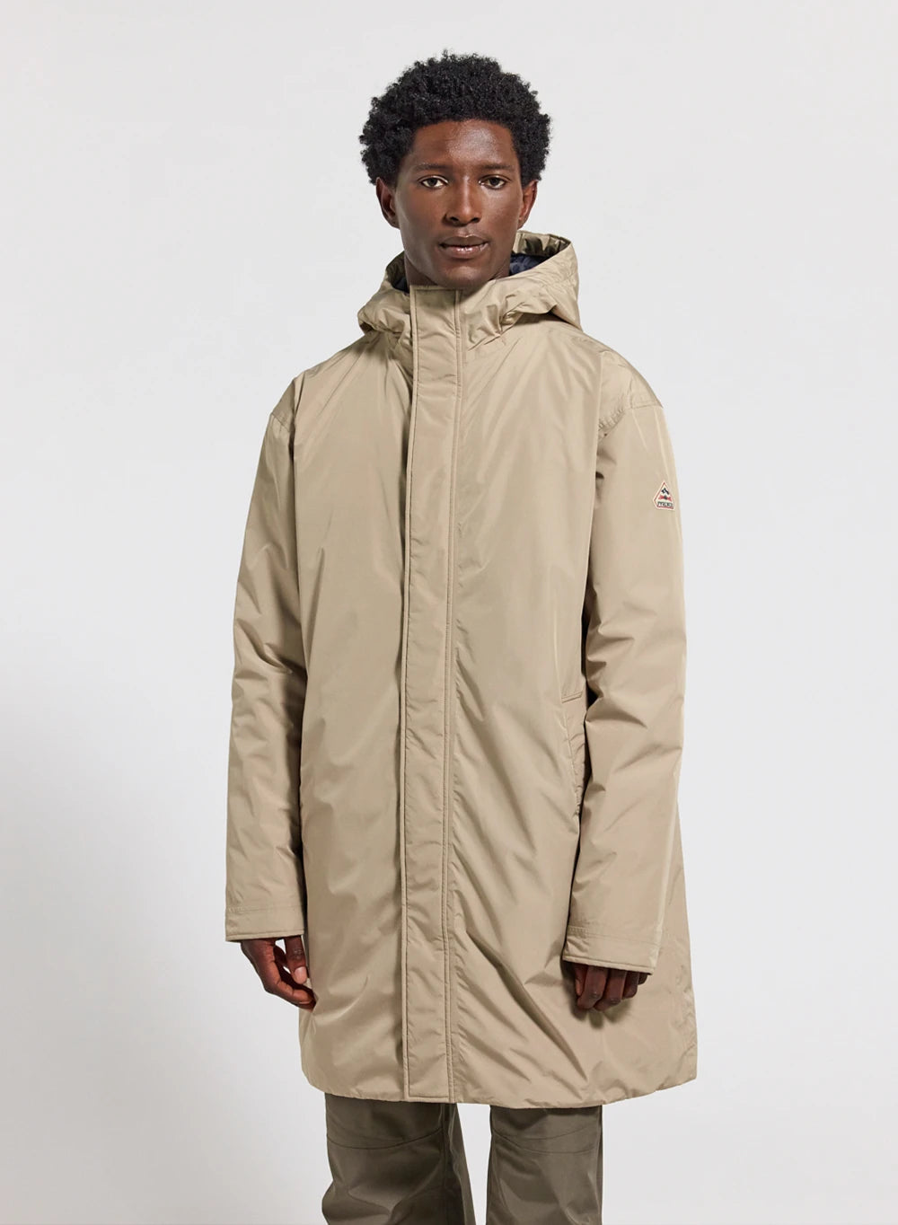 pyrenex-puigmal-parka-homme-longue-imperm-able-beige-clair-duvet image 1