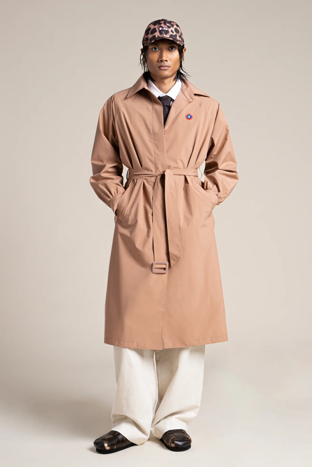 flotte-madeleine-trenchcoat-imperm-able-en-polyester-recycl-ceinture-amovible image 4