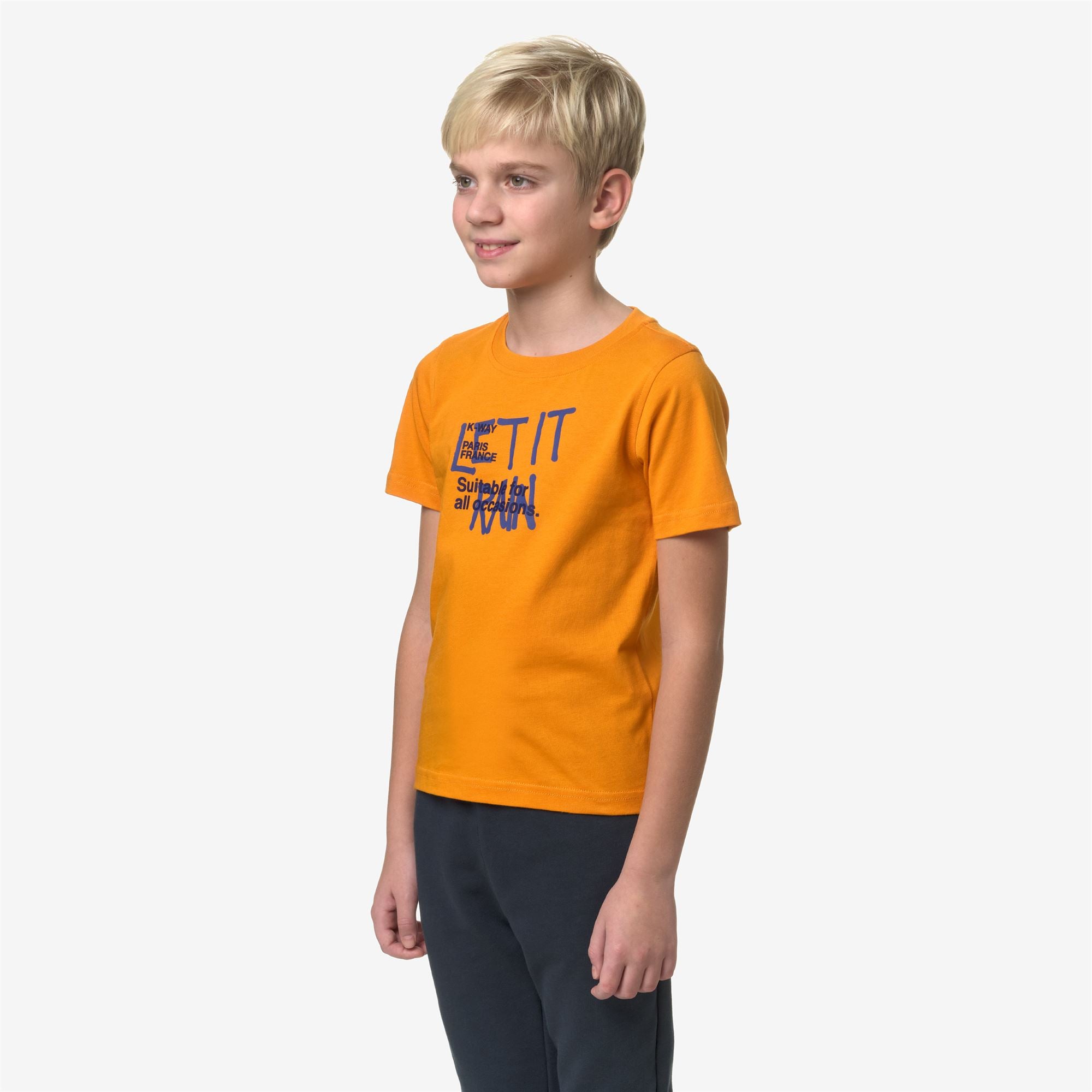 k-way-p-odom-let-it-rain-t-shirt-gar-on-orange-md image 2