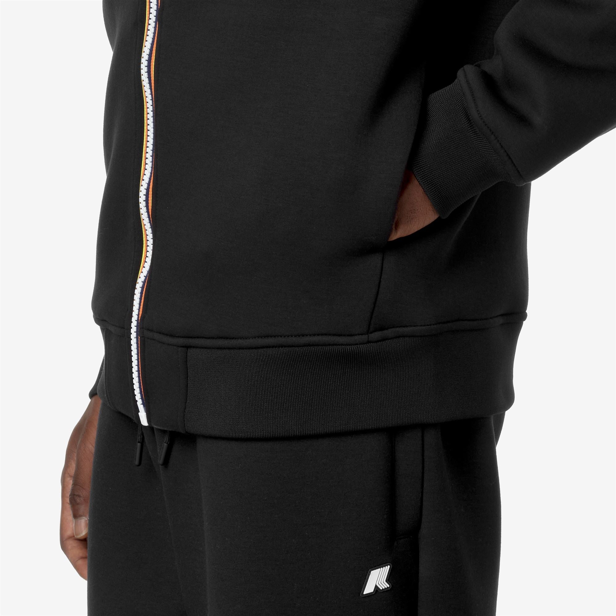 k-way-rainer-spacer-veste-polaire-homme-black-pure image 4