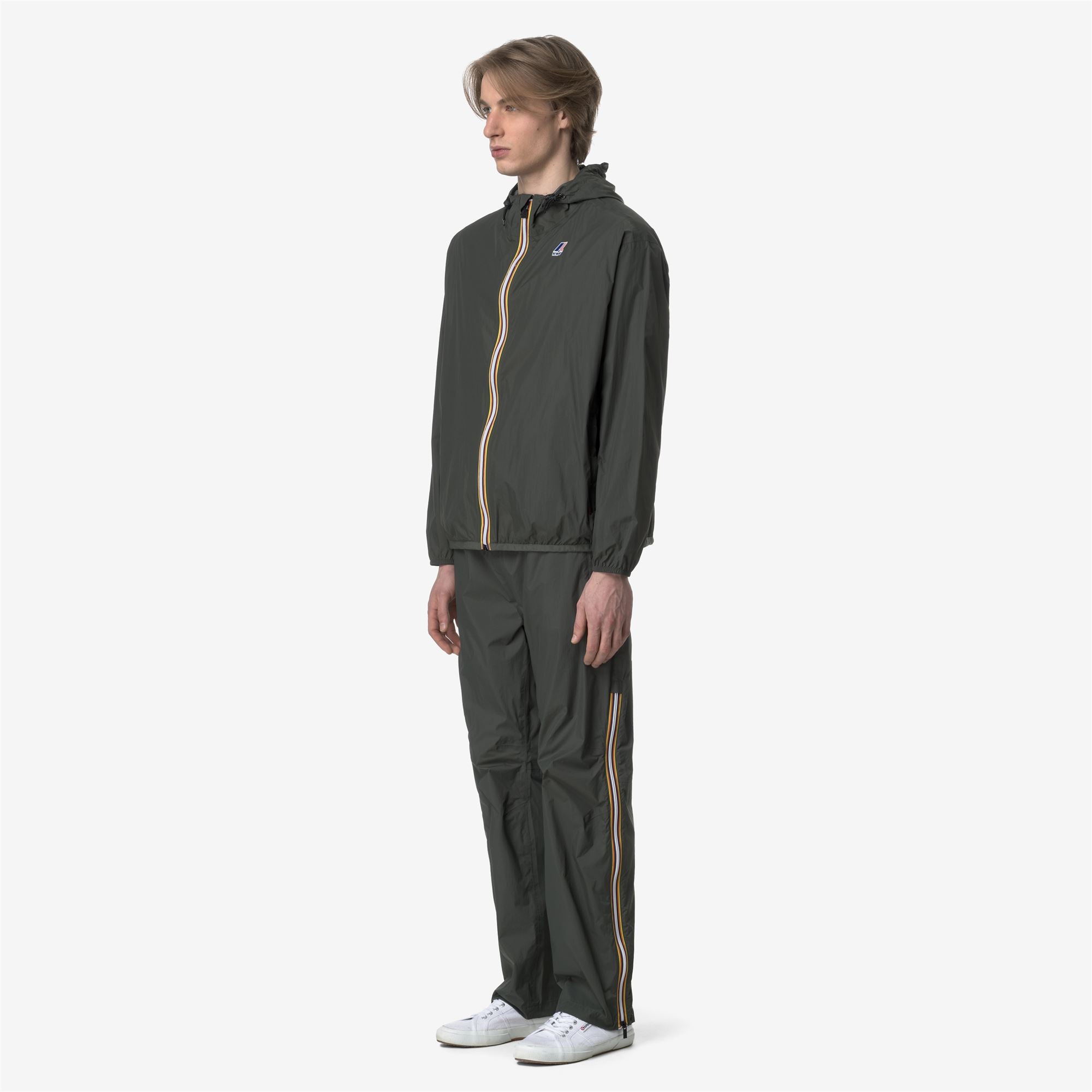 k-way-le-vrai-4-0-ethan-pantalon-de-sport-unisexe-green-blackish image 3