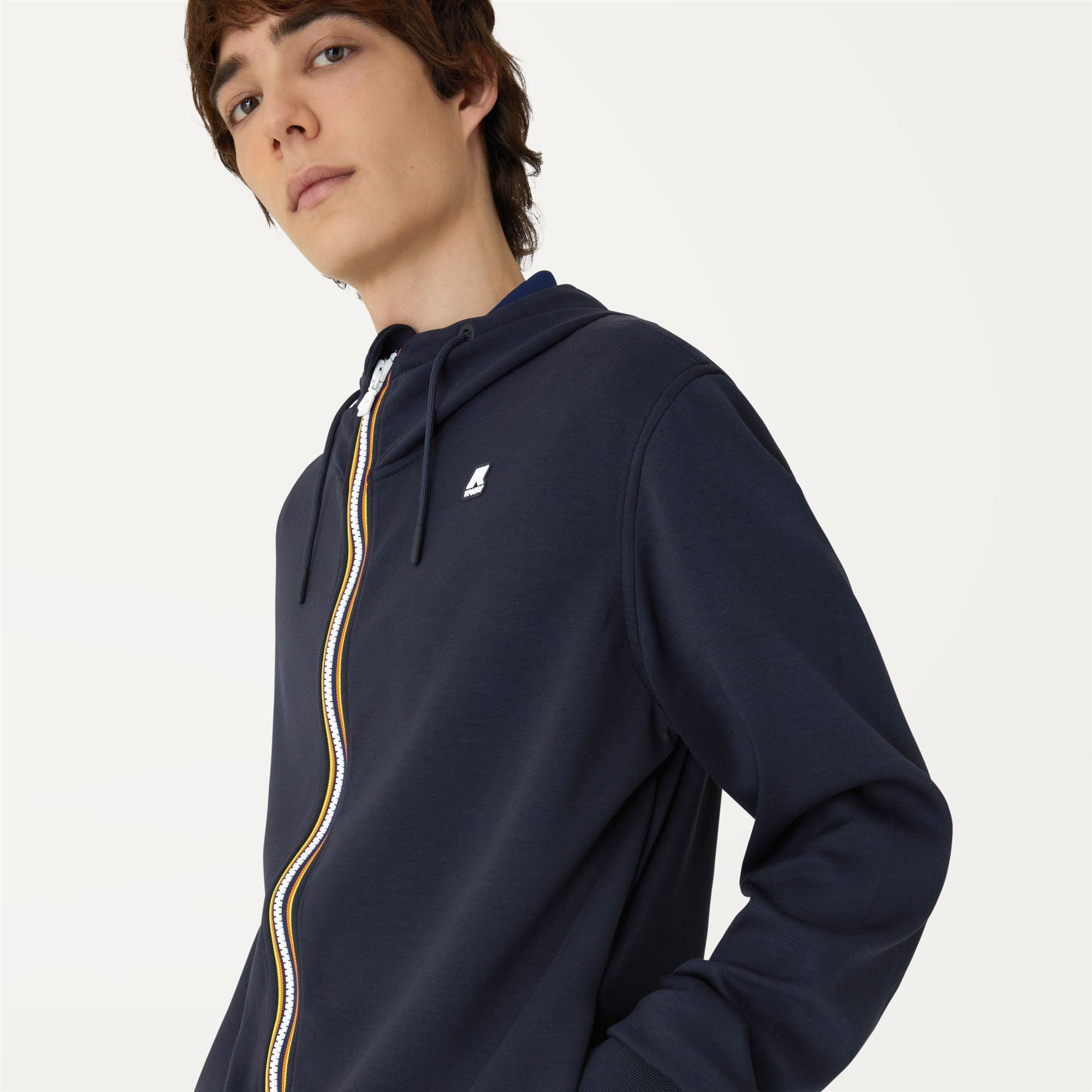k-way-rainer-light-spacer-veste-polaire-homme-blue-depth image 4