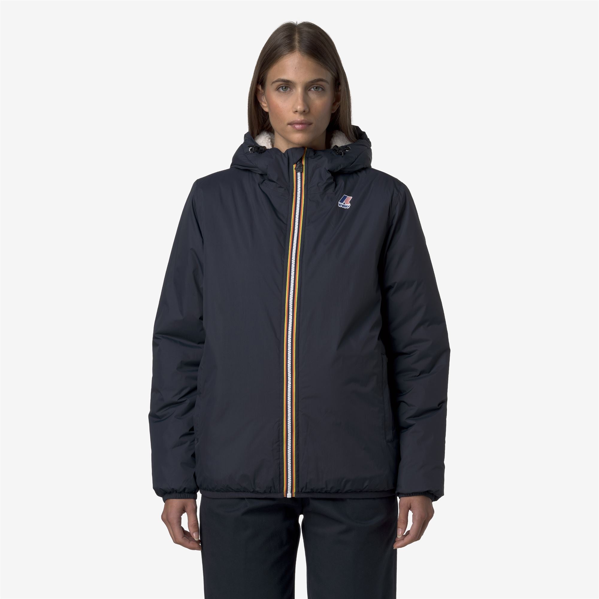 k-way-le-vrai-4-0-claude-orsetto-veste-mi-saison-unisexe-blue-depth image 5