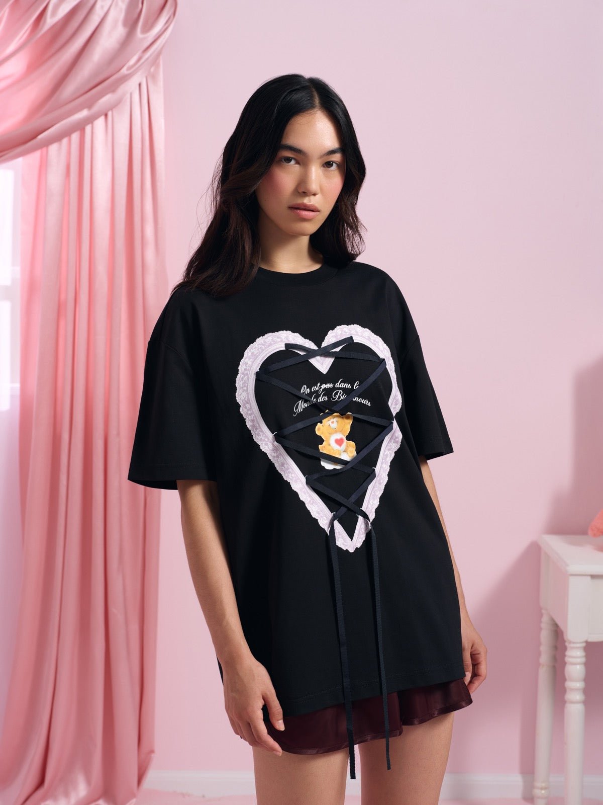 flotte-candie-t-shirt-bisounours-femme-oversize image 6