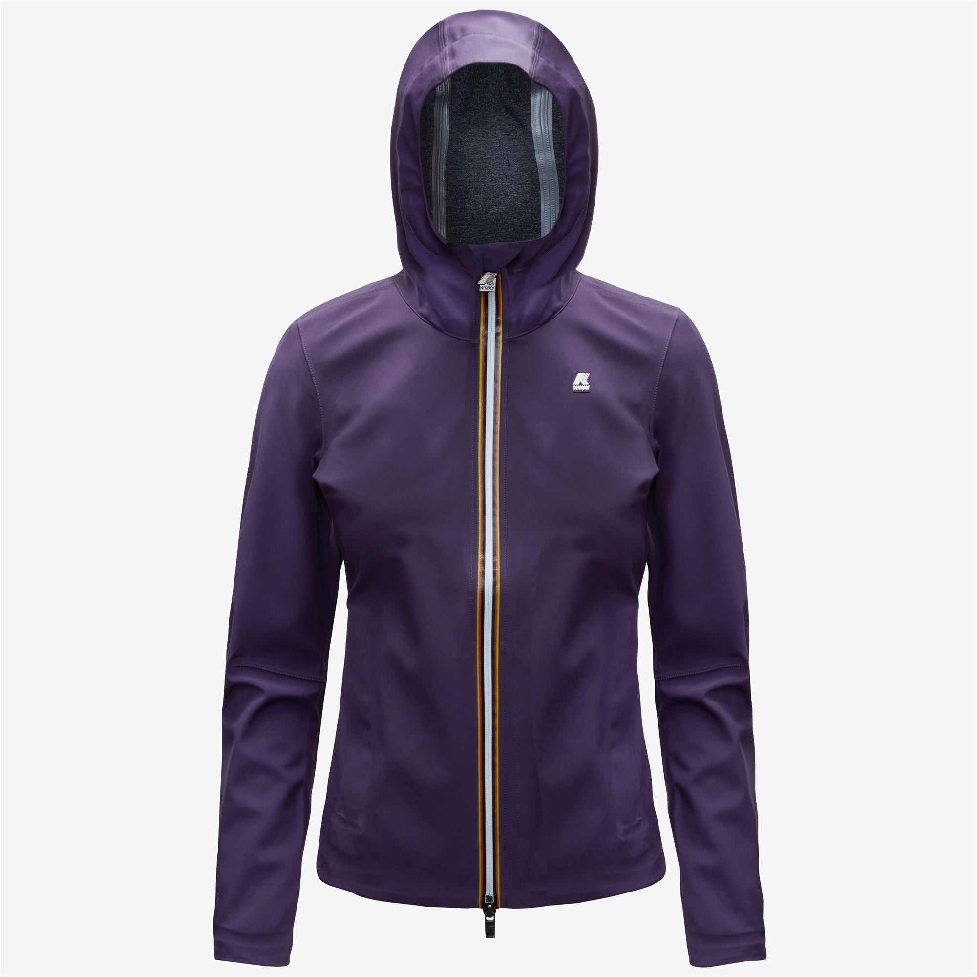 k-way-lil-bonded-jersey-veste-court-femme-violet image 5